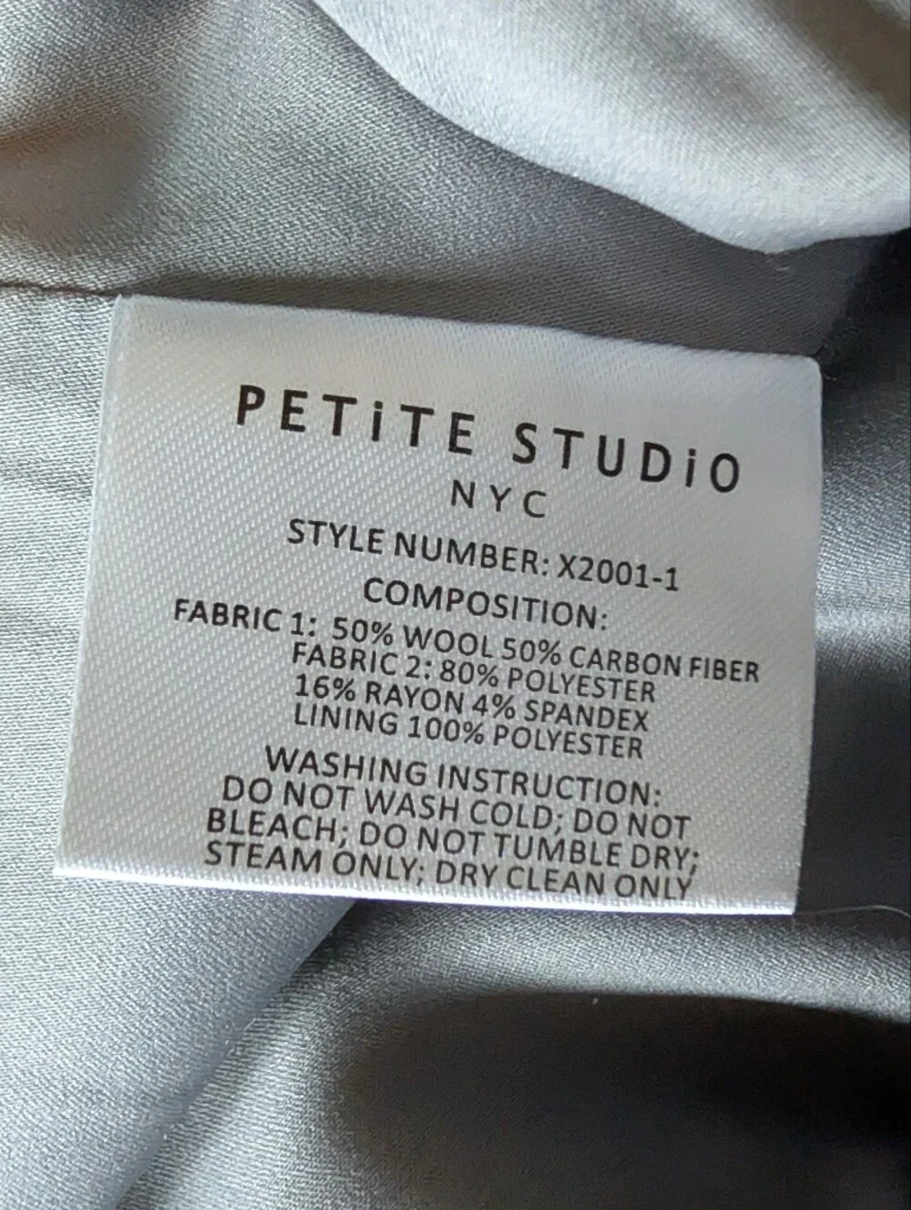 Petite Studio NYC X SuggyL Wool Reign Pants